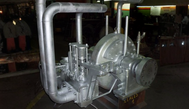 Reparación de turbina
