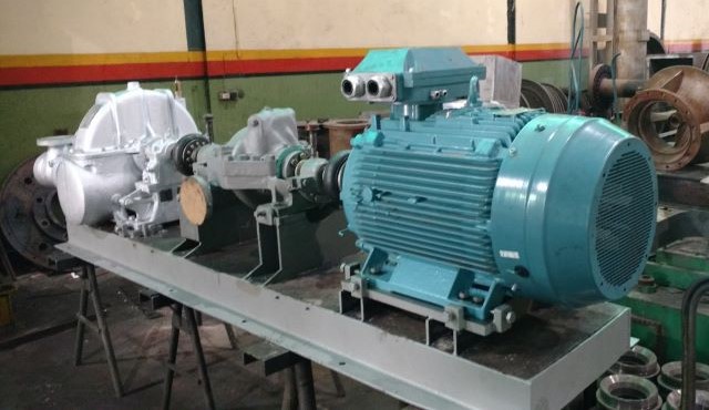 Reparación de turbobomba