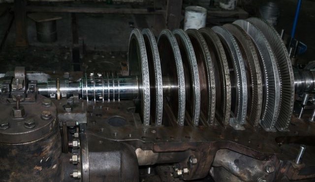 Reparación de turbina